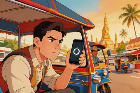 Comparison of unlimited vs fixed Thailand eSIM throttle speeds